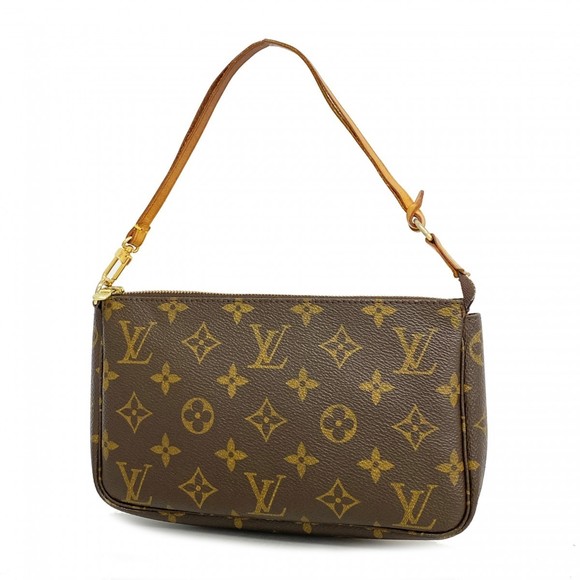 Louis Vuitton Monogram Accessoires Brown Pochette - Picture 1 of 9
